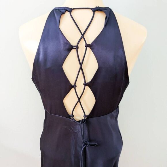 Vintage 90s Zum Zum by Niki Livas Purple Gown - Picture 4 of 5